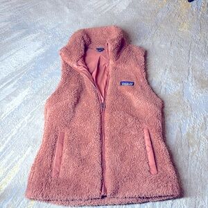 Patagonia Los Gatos Vest Pink Size Small GUc peachy pink  GUC (A)
